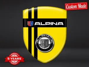 Alpina Adesivi Logo Personalizzati Eleganti Regolabili Robusti
